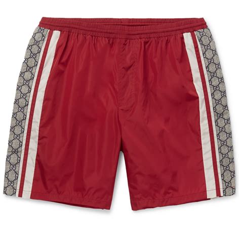 gucci zwembroek rood|Gucci women's swimwear.